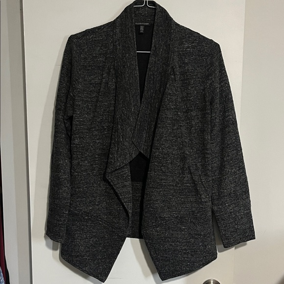 Eileen Fisher Charcoal Gray Women's Blazer - Picture 1 of 9